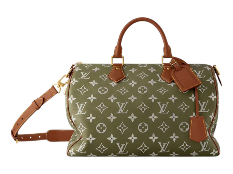 Louis Vuitton x Nigo Speedy P9 Bandouliere 40 in Green Sencha | StockX