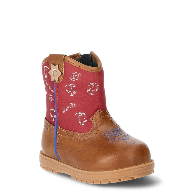 Wonder Nation Infant Boy Western Novelty Boots - Walmart.com | Walmart (US)