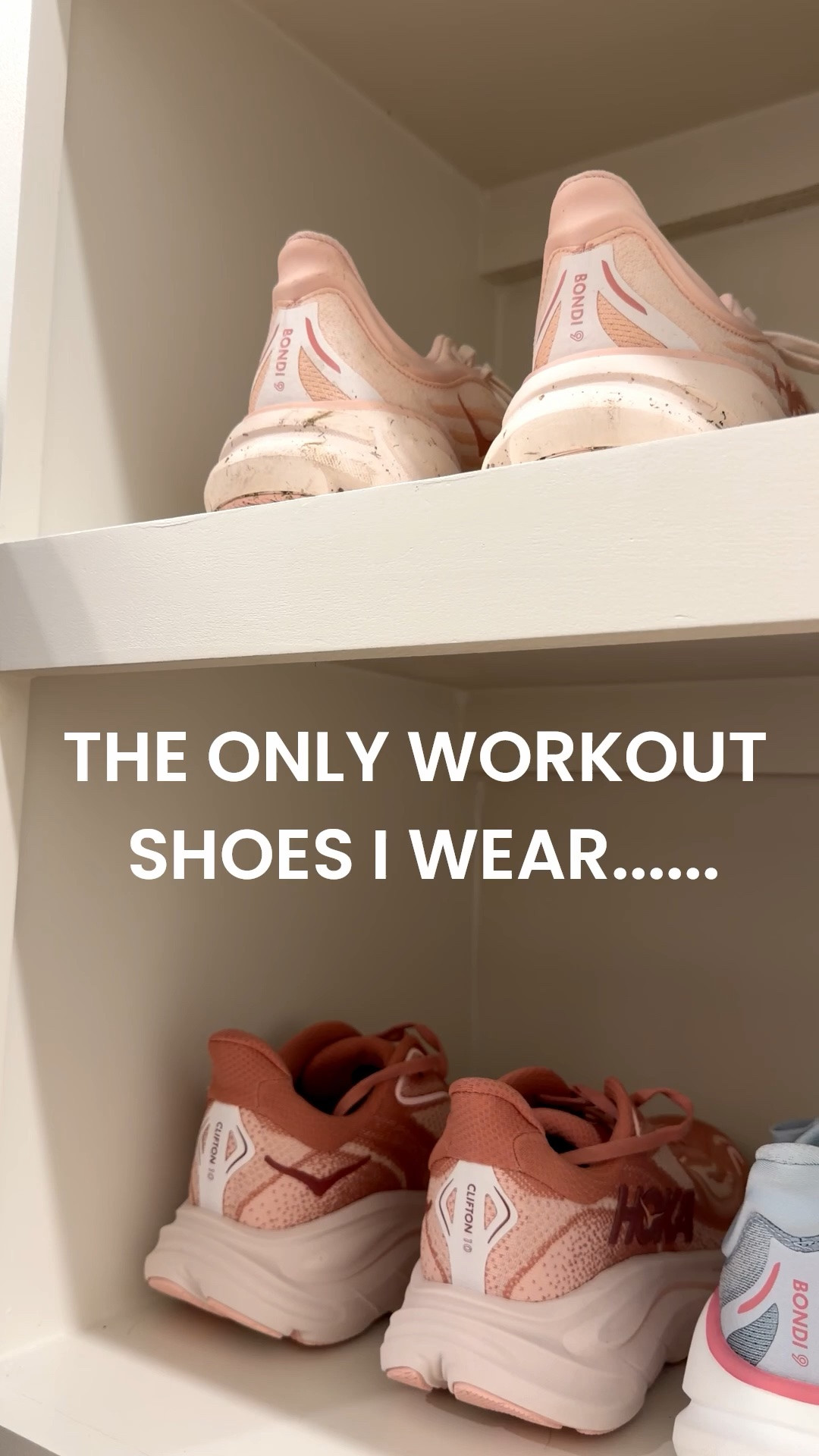 I only wear the HOKA Bondi 9s because they’ve genuinely helped my knees and fixed my pain. The rocker sole helps guide your foot forward more naturally, which takes pressure off joints. There's a whole science behind them.