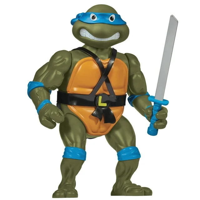 Teenage Mutant Ninja Turtles 12” Original Classic Leonardo Giant Figure | Walmart (US)