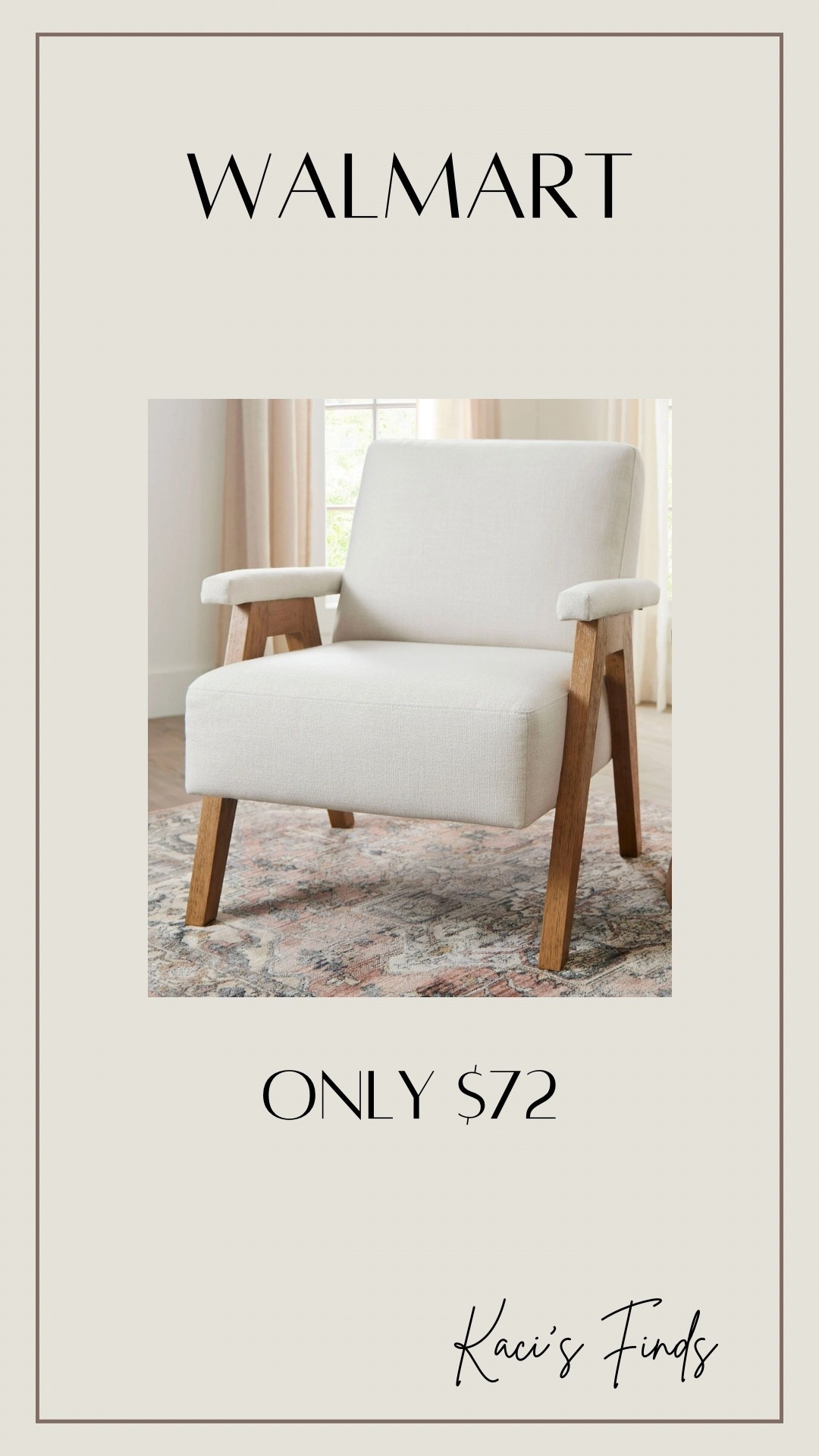 Grab this Walmart chair while it’s on clearance!!! Only $72! 🤯

#LTKSaleAlert #LTKSpringSale #LTKHome