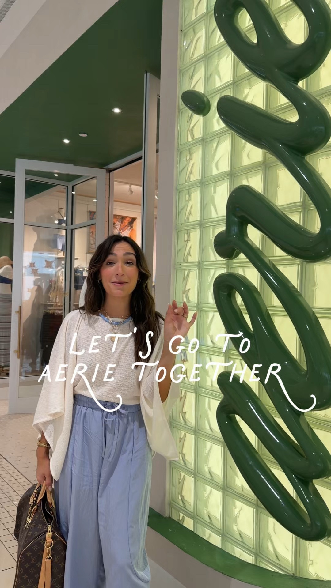 Let’s go to aerie! 

Small in all except xs beige pants