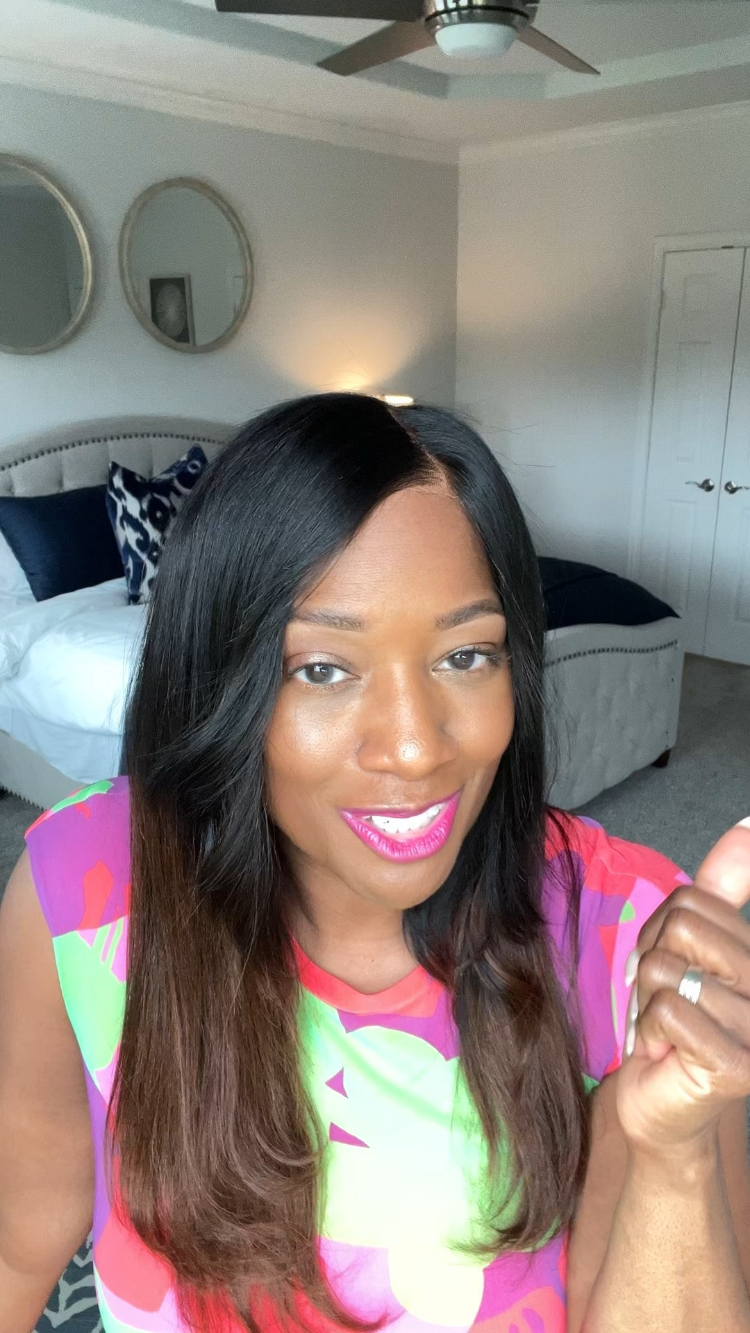 Luvme All-Day Comfort™ Wig 180% Density Ombre Brown Butterfly Cut Layered Light Yaki Straight Glueless 7x6 Closure HD Lace Human Hair Wig Pre-Cut Lace.

#LTKOver40 #LTKBeauty #LTKootd