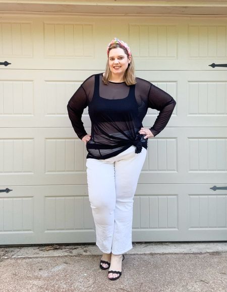 Everyone has been loving this mesh dress but it also makes a pretty cute top. Right now Universal Standard is 30% off and you can use my code to save an extra 10% off INFS-AMBMANDY 

#LTKPlusSize #LTKSaleAlert #LTKStyleTip