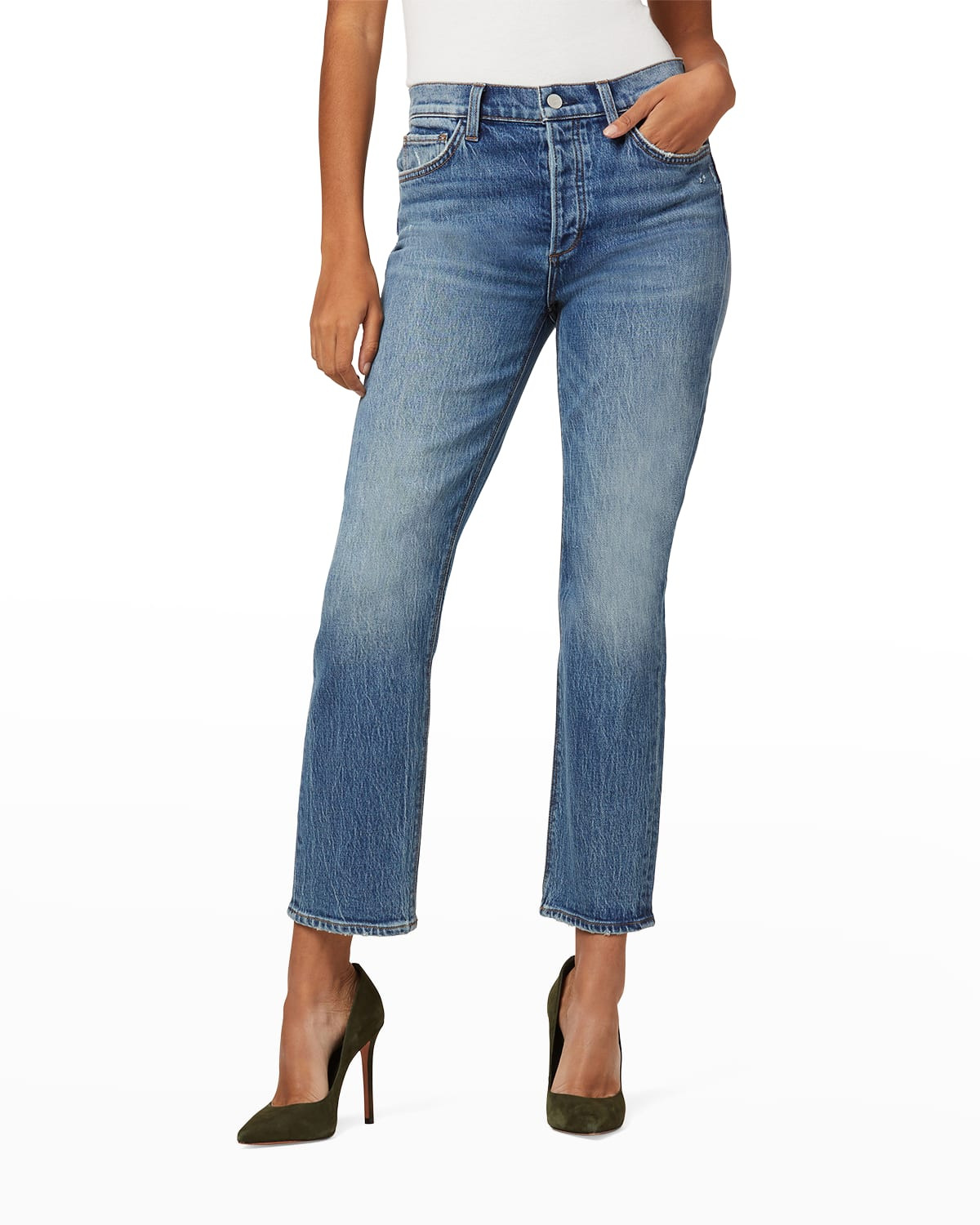 The Scout Button-Fly Jeans | Neiman Marcus