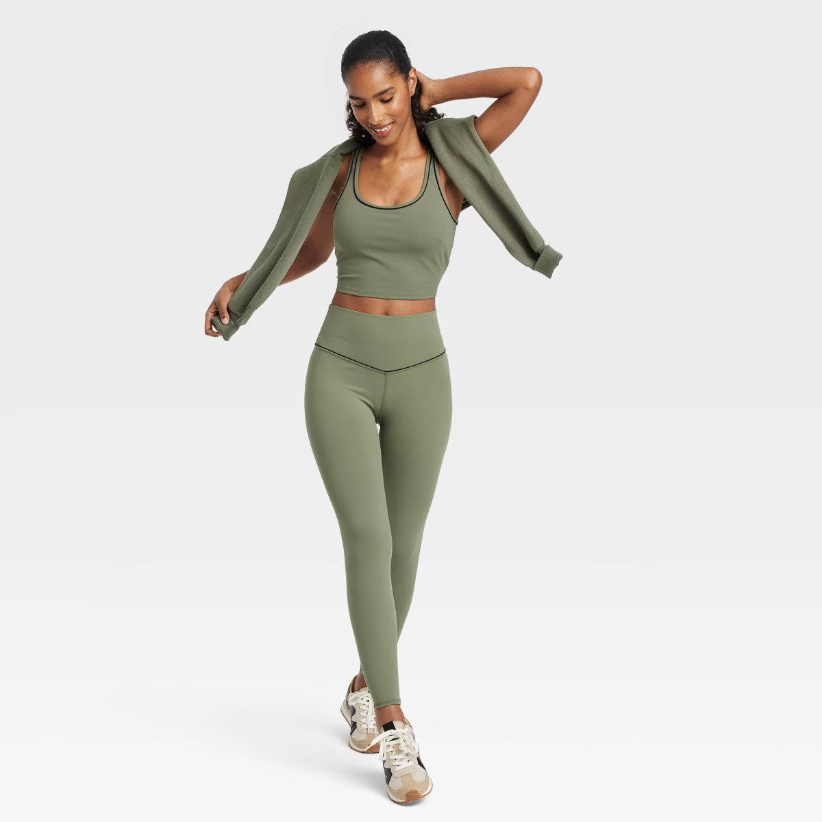 Women's High Rise Tipped 7/8 Leggings - JoyLab™ | Target