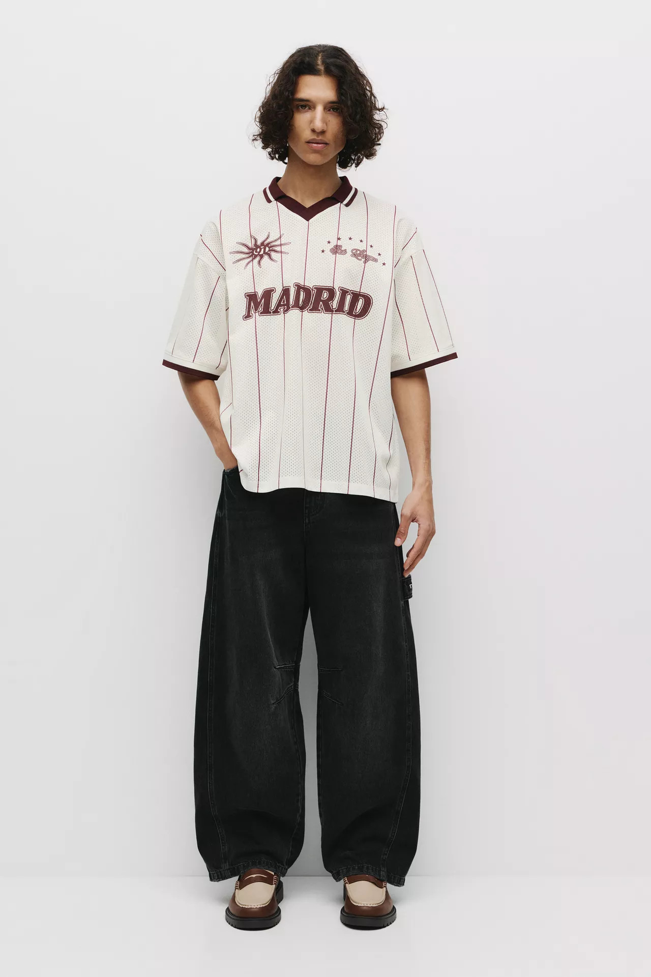 STWD soccer T-shirt | PULL and BEAR UK