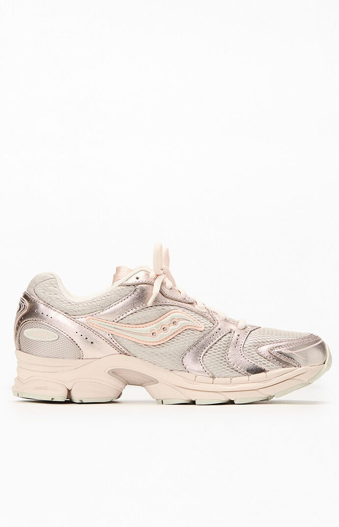 Saucony Women's ProGrid Triumph 4 Premium Sneakers in Champagne - Size 6 | PacSun