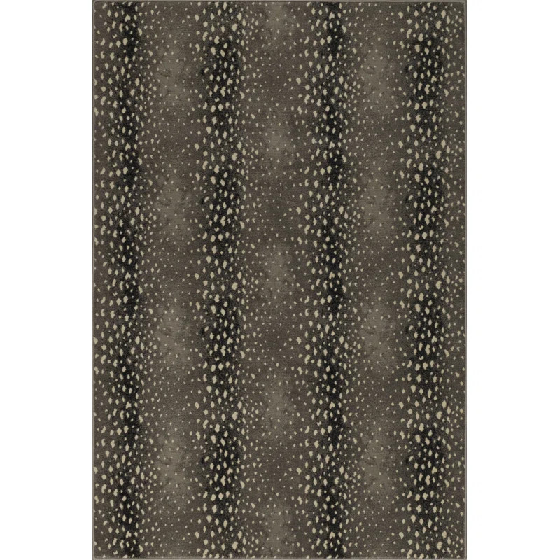 Deerfield Area Rug In Brown/Black/Beige | Wayfair North America
