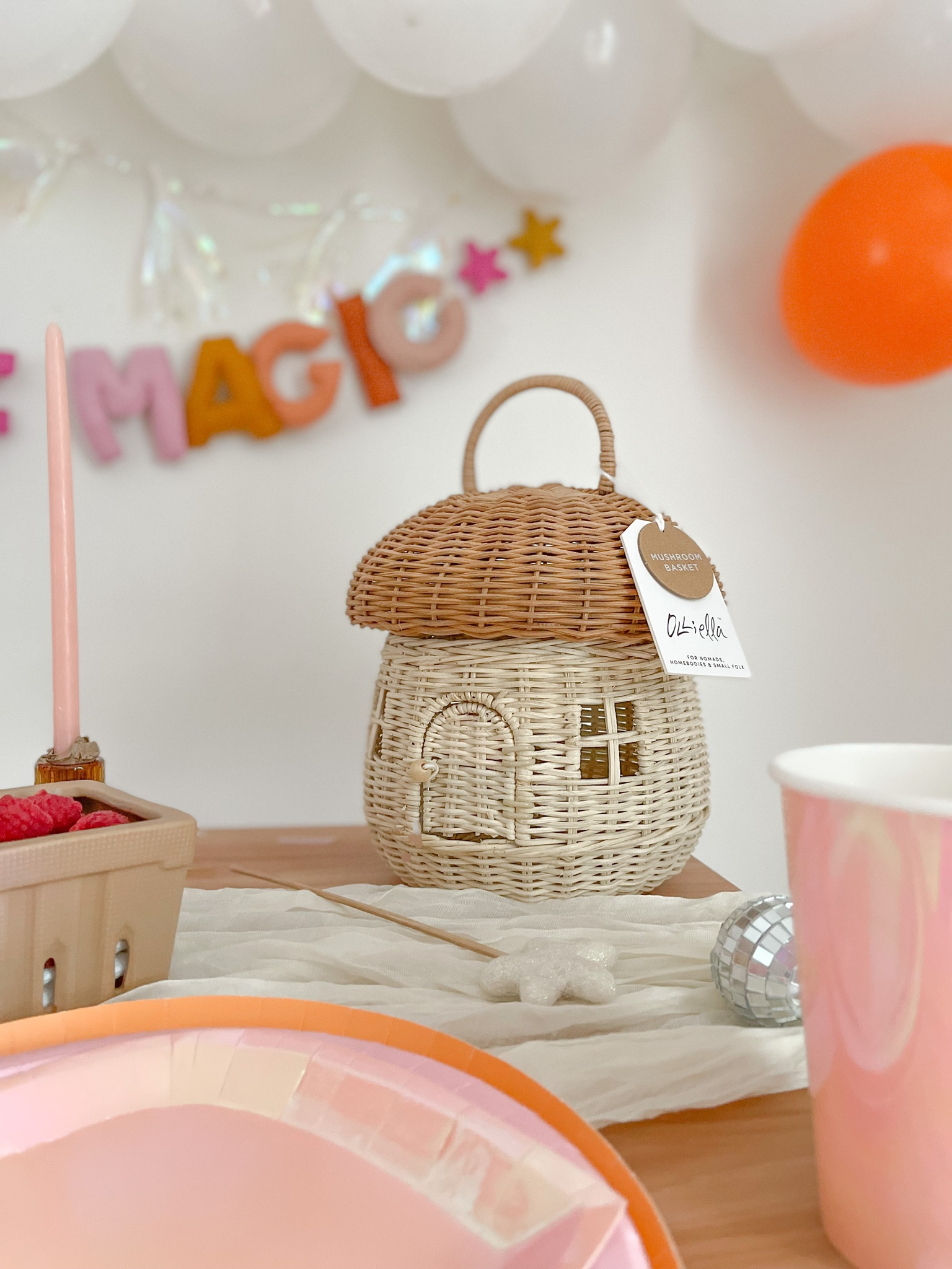 i think this might be my favorite little basket my daughter has! she loves putting little wooden mushrooms in it! 

#LTKsalealert #LTKunder50 #LTKkids