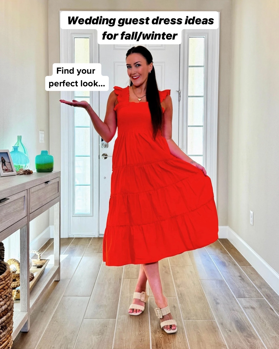 Am I the only one who hates when you can’t find a stylish & affordable wedding guest dress? 🙄 Let’s fix that with these fall/winter 2024 trends & colors!

Orange Dress - size Small (TTS)
Scarlet Smile - size Small (TTS)
Winter Sky - size Medium (go up 1)
Red Orange - size Medium (go up 1)
Fern - size Small (TTS)
Tomato Cream - size Small (TTS)

#LTKParties #LTKWedding #LTKStyleTip