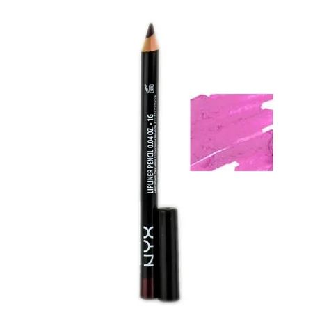 830 Currant NYX Slim Lip Liner Pencil Cosmetics Makeup - Pack of 1 w/ SLEEKSHOP Teasing Comb | Walmart (US)