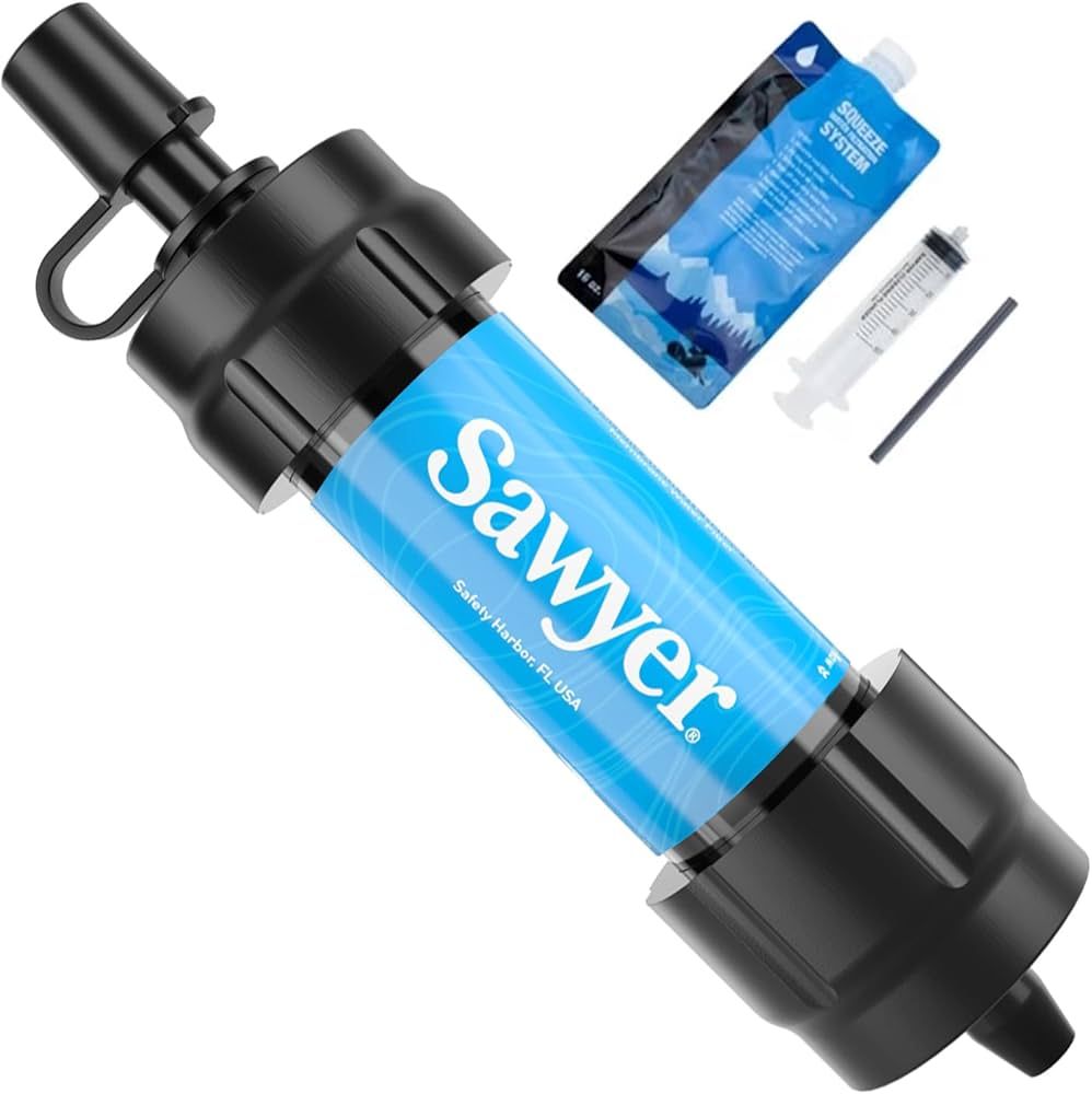 Sawyer Products SP128 Mini Water Filtration System, Single, Blue | Amazon (US)