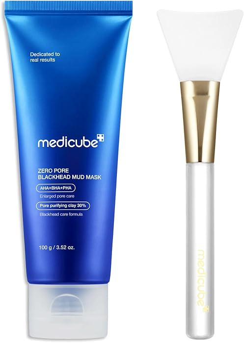 Medicube Zero Pore Blackhead Mud Mask with Jelly Brush | Amazon (US)