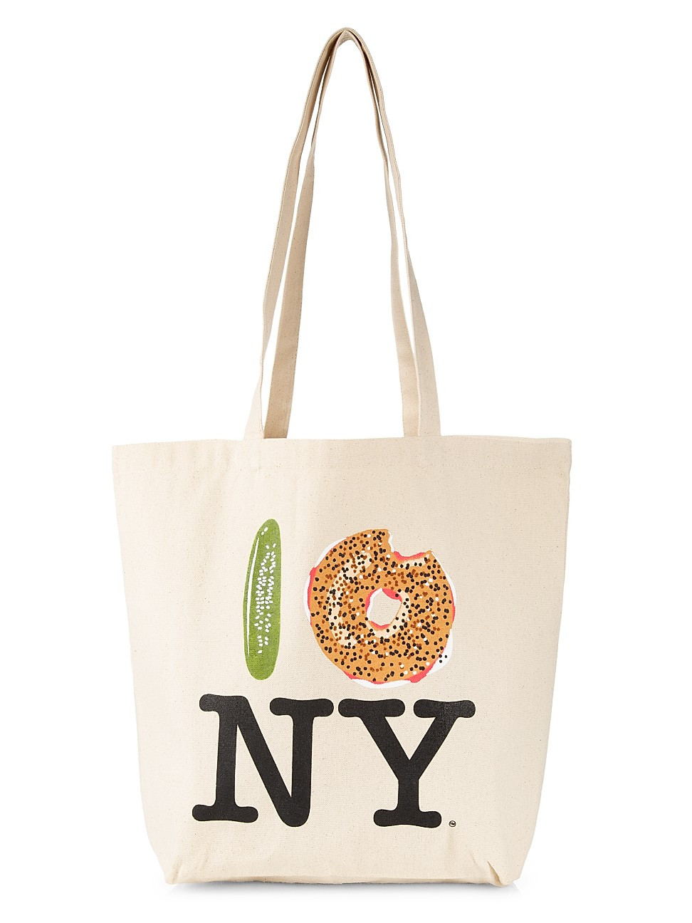 PiccoliNY Pickle Bagel Tote - Natural | Saks Fifth Avenue
