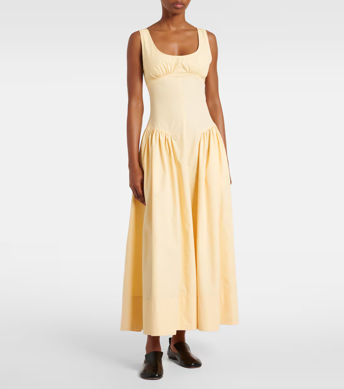 White Label Kendall cotton-blend midi dress | Mytheresa (US/CA)