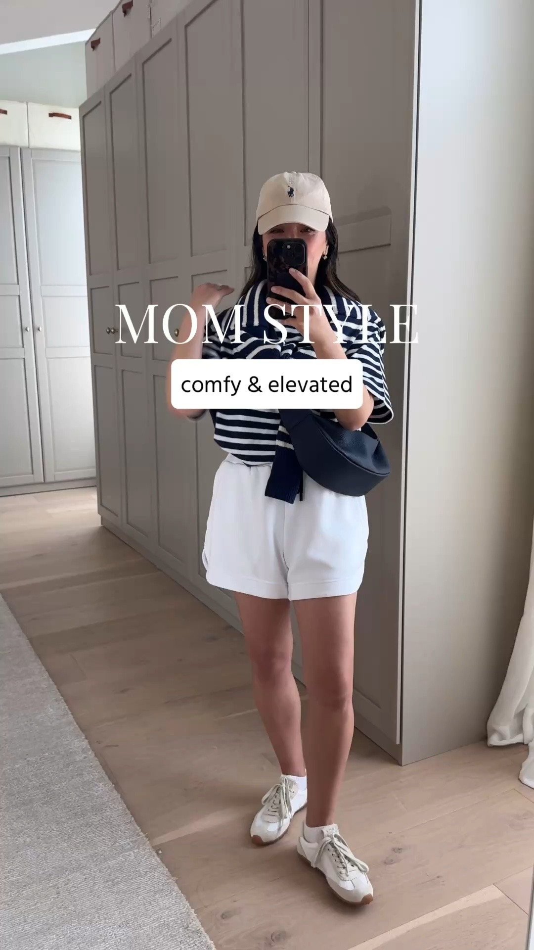 What to wear to the park while still feeling good and looking elevated. 

Madewell tee xs
Minnow sweater small
Varley shorts xs
Amazon socks
Bimba y Lola sneakers 5 - run big
Polo Ralph Lauren hat
Amazon bag
Dorsey James necklace 15”
Electric Picks earrings

Summer outfits, summer style, petite style

#LTKmomlife #LTKootd #LTKPetite