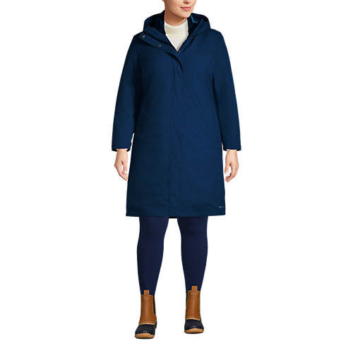 Women's Plus Size Insulated 3 in 1 Primaloft Parka | Lands' End (US)