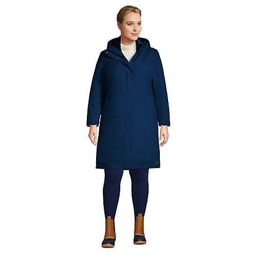 Women's Plus Size Insulated 3 in 1 Primaloft Parka | Lands' End (US)