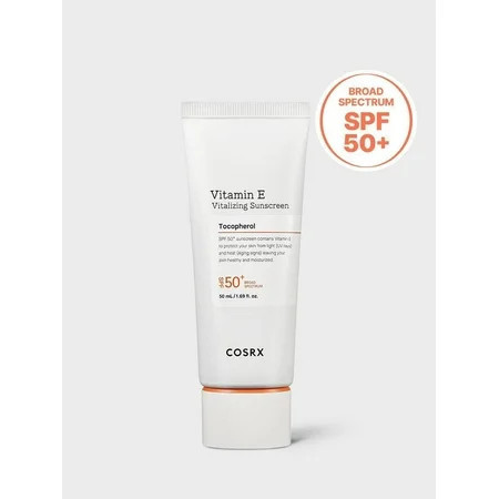 COSRX Vitamin E Vitalizing Sunscreen SPF 50+ (1.69 oz) | Walmart (US)
