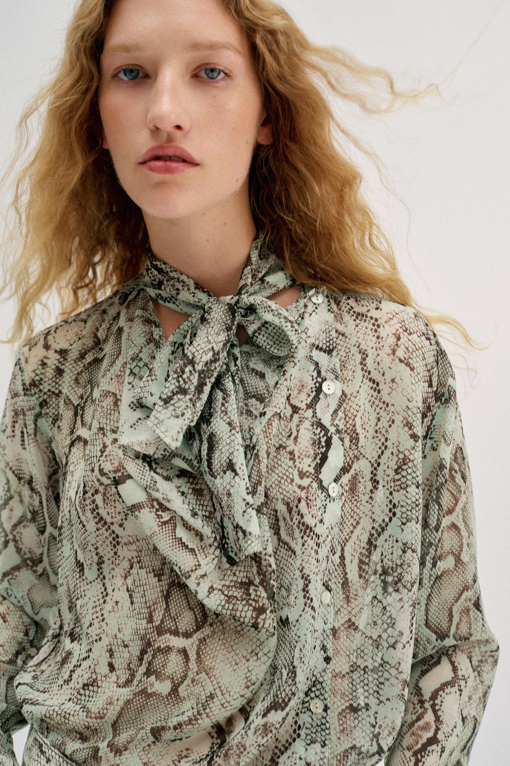 ANIMAL PRINT SHIRT | Zara US