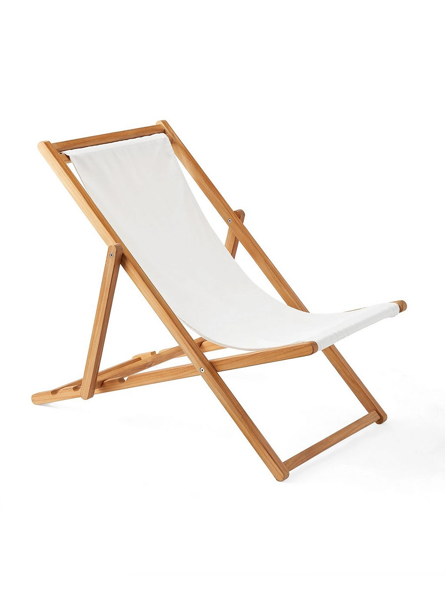 Teak Sling Chair | Serena and Lily