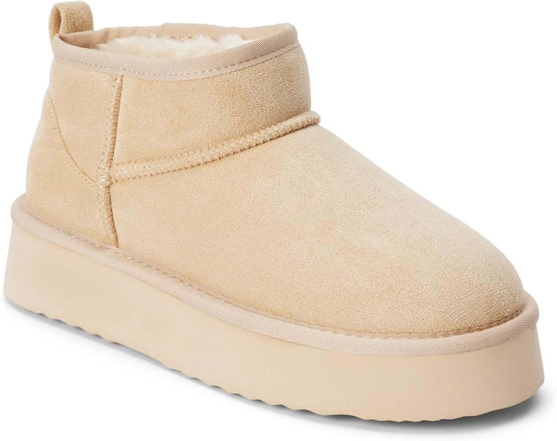 BEACH by Matisse Womens Breckenridge Round Toe Pull On Platform Casual Boots Ankle Low Heel 1-2" ... | Amazon (US)