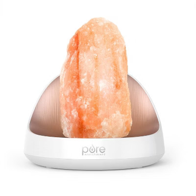Salt Lamp and Ultrasonic Oil Diffuser - Pure Enrichment: 5-Year Warranty, Mood Enhancing, Handcrafted, Phthalate-Free | Target
