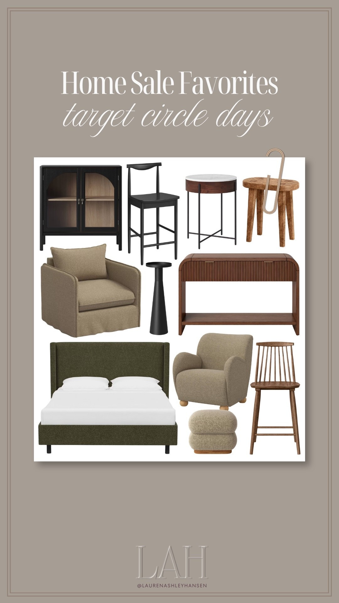 Target Circle Days end TODAY!! 🎯 Save 30% off all of these gorgeous furniture pieces while you can. Bedroom bestsellers, my favorite designer inspired cabinet, textured consoles and more!