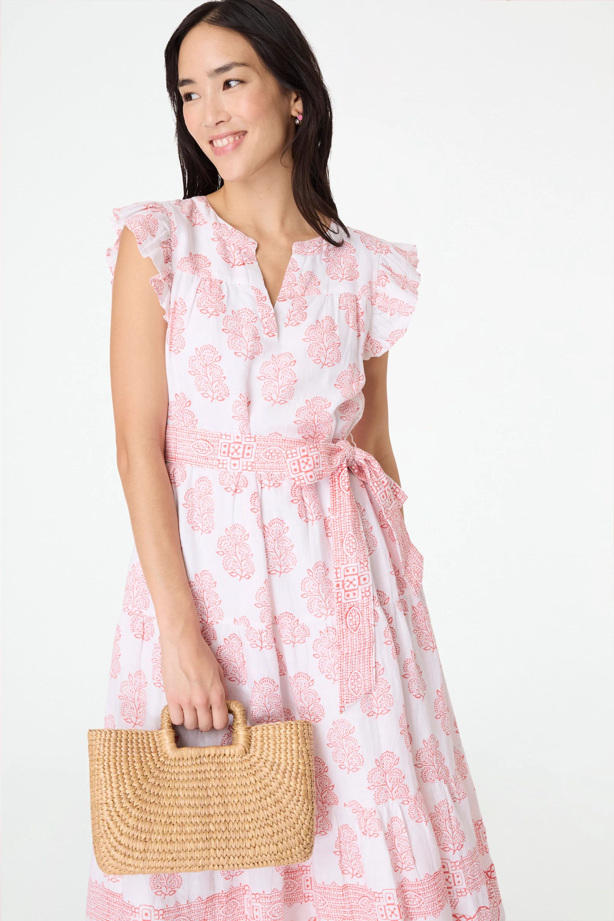 Paisley Block Paulina Dress | Roller Rabbit | Roller Rabbit