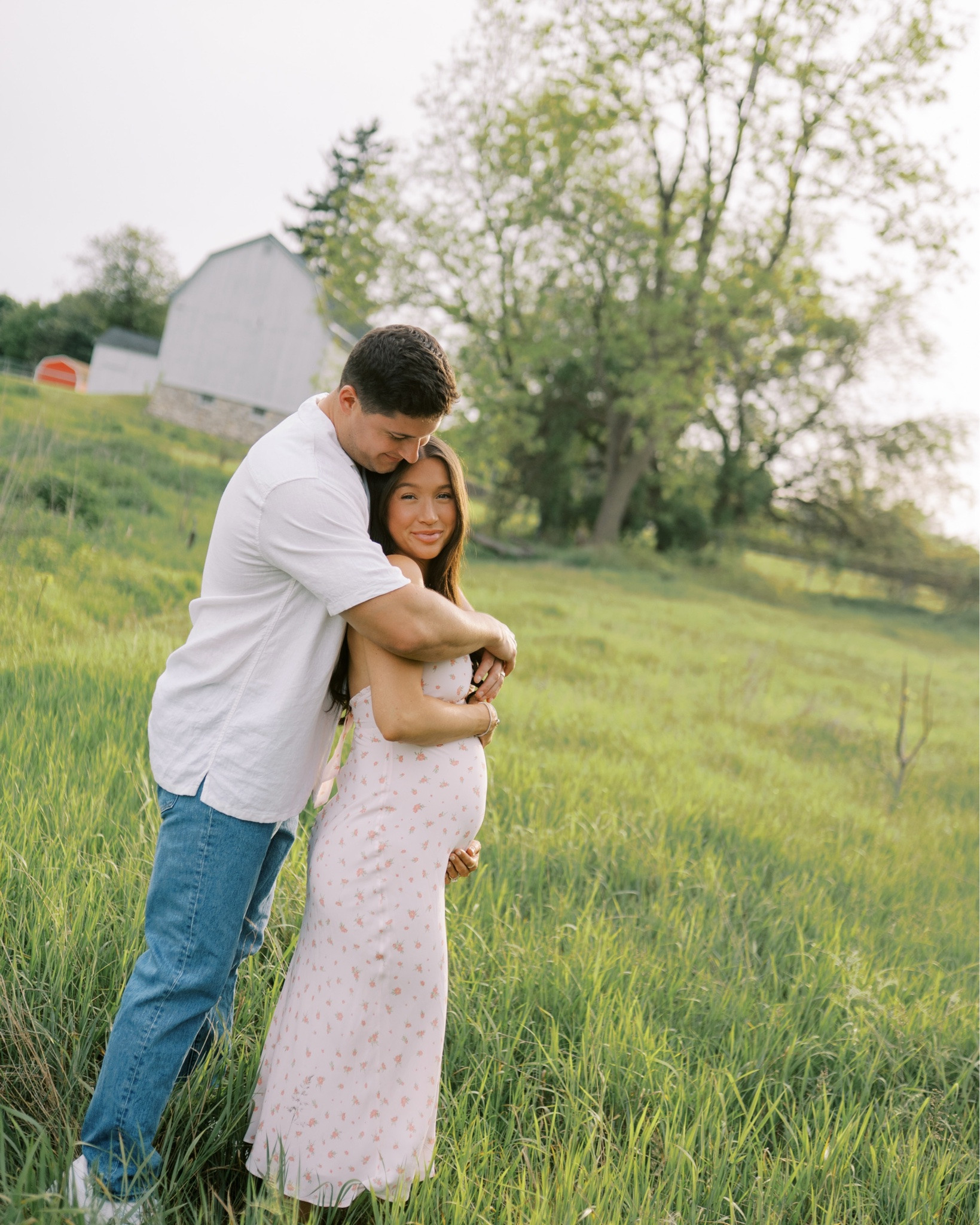 Mom and dad 🥹 Maternity photos!! 
@Aritzia dress!

#LTKootd #LTKBump #LTKBaby