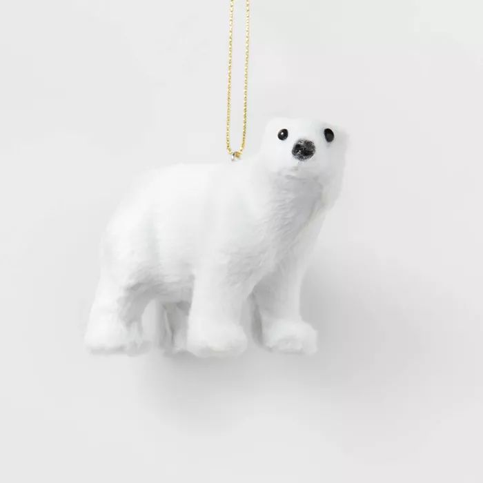 Faux Fur Bear Christmas Tree Ornament - Wondershop™ | Target