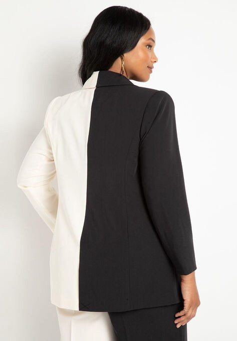 Colorblock Blazer | Eloquii