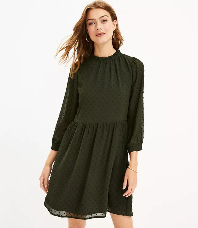 Clip Swing Dress | LOFT