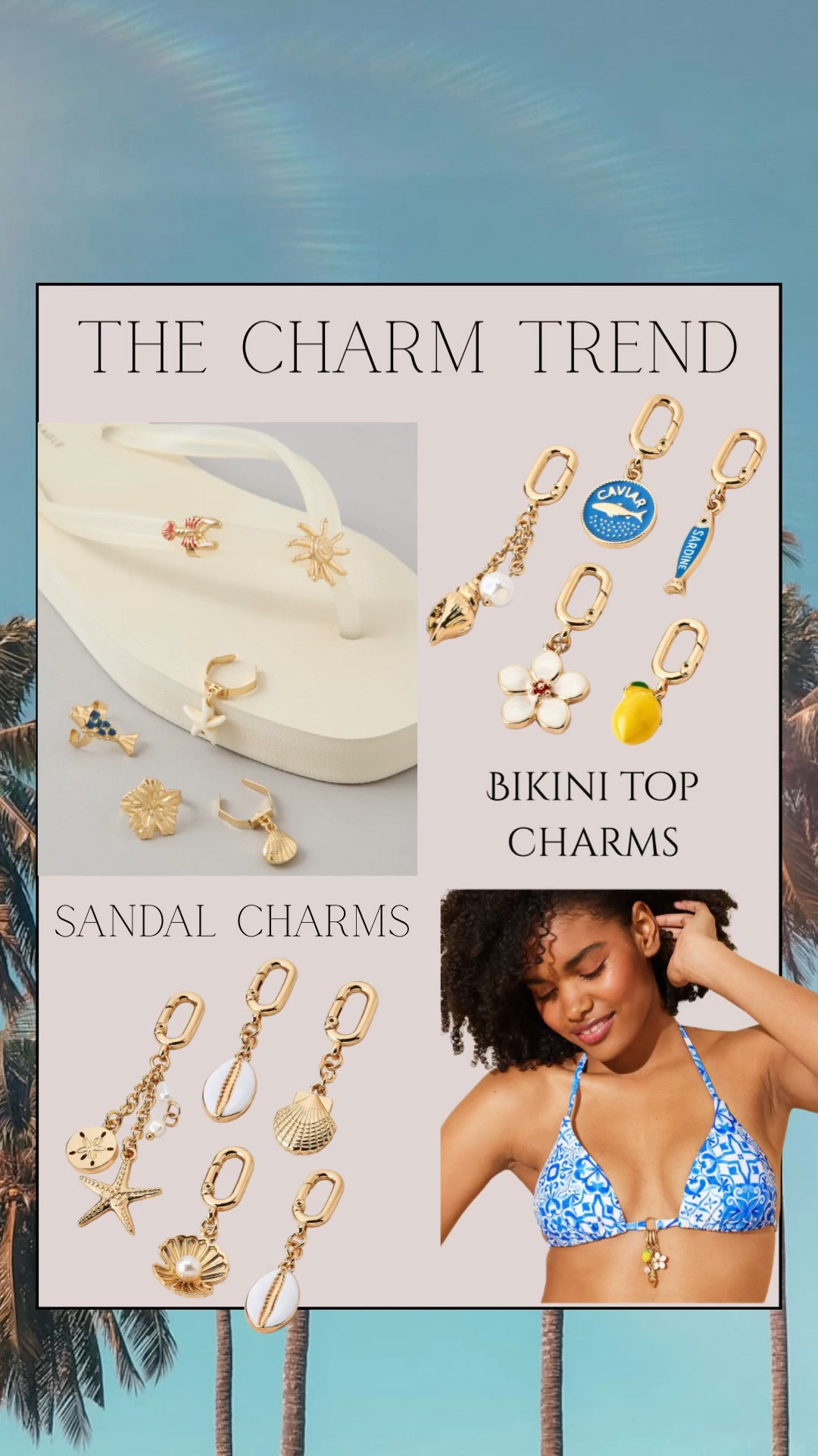 Charms are such a hot trend and here are some charms for sandals and bikini charms!!! How adorable!

#LTKSaleAlert