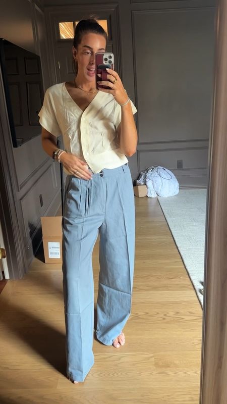 Madewell Insider Spring 24 Sale is happening now! 25% for all Madewell Insiders! (Free to join, just make an account)!

Long blue trousers, white blousee

#LTKworkwear #LTKsalealert #LTKSeasonal