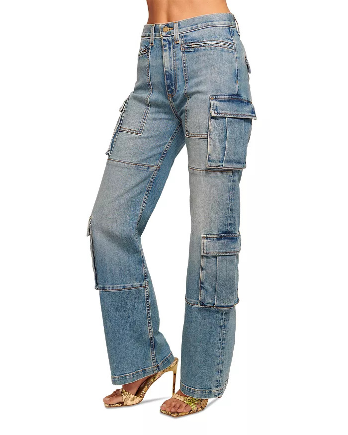 Giana Cargo Jeans in Lightwash | Bloomingdale's (US)