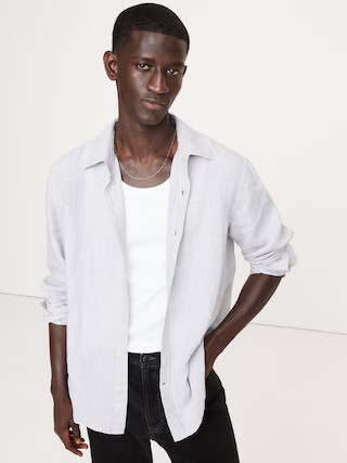 Standard Castello Linen Shirt | Banana Republic | Banana Republic (US)