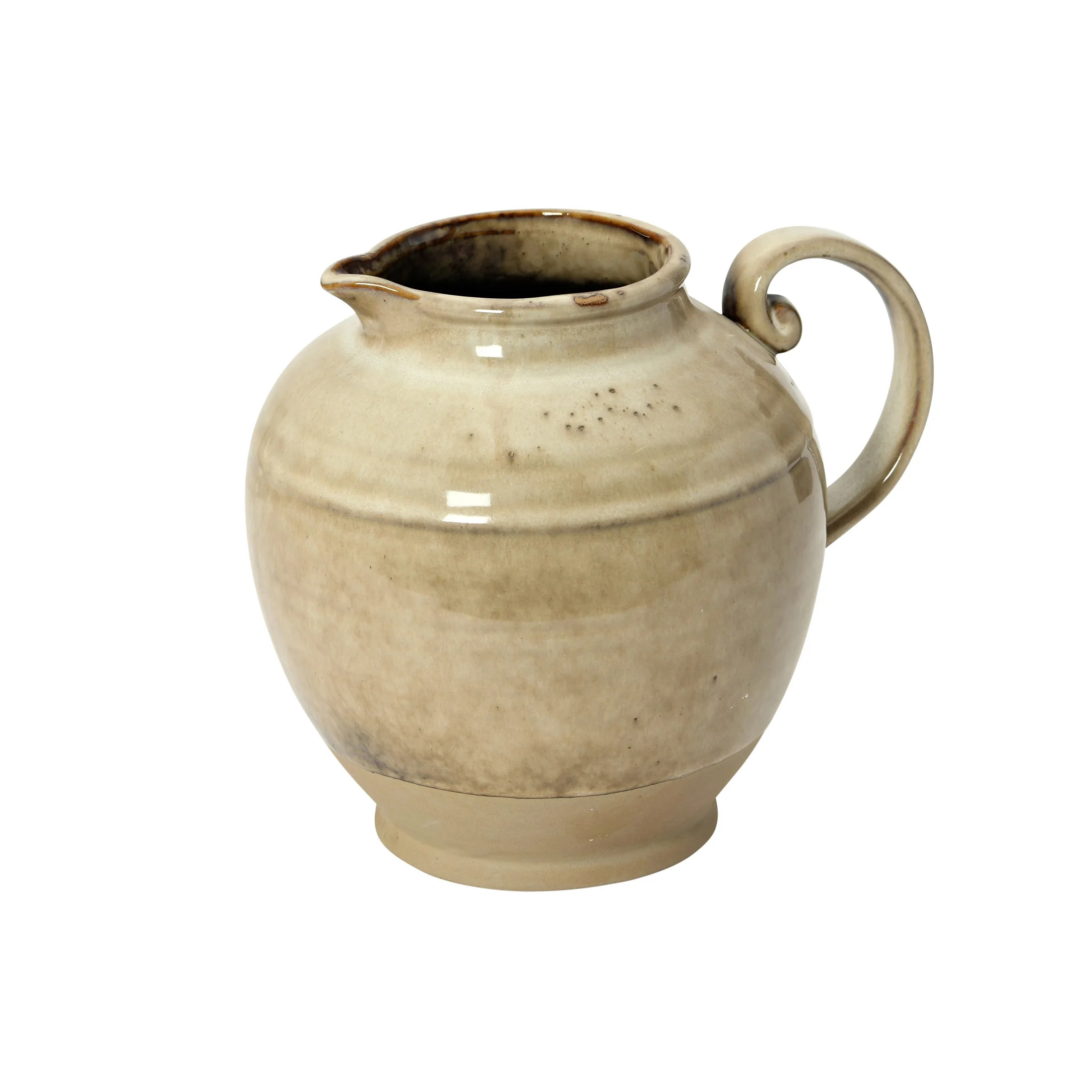 Creative Co-Op Stoneware Pitcher, Reactive Glaze | Walmart (US)