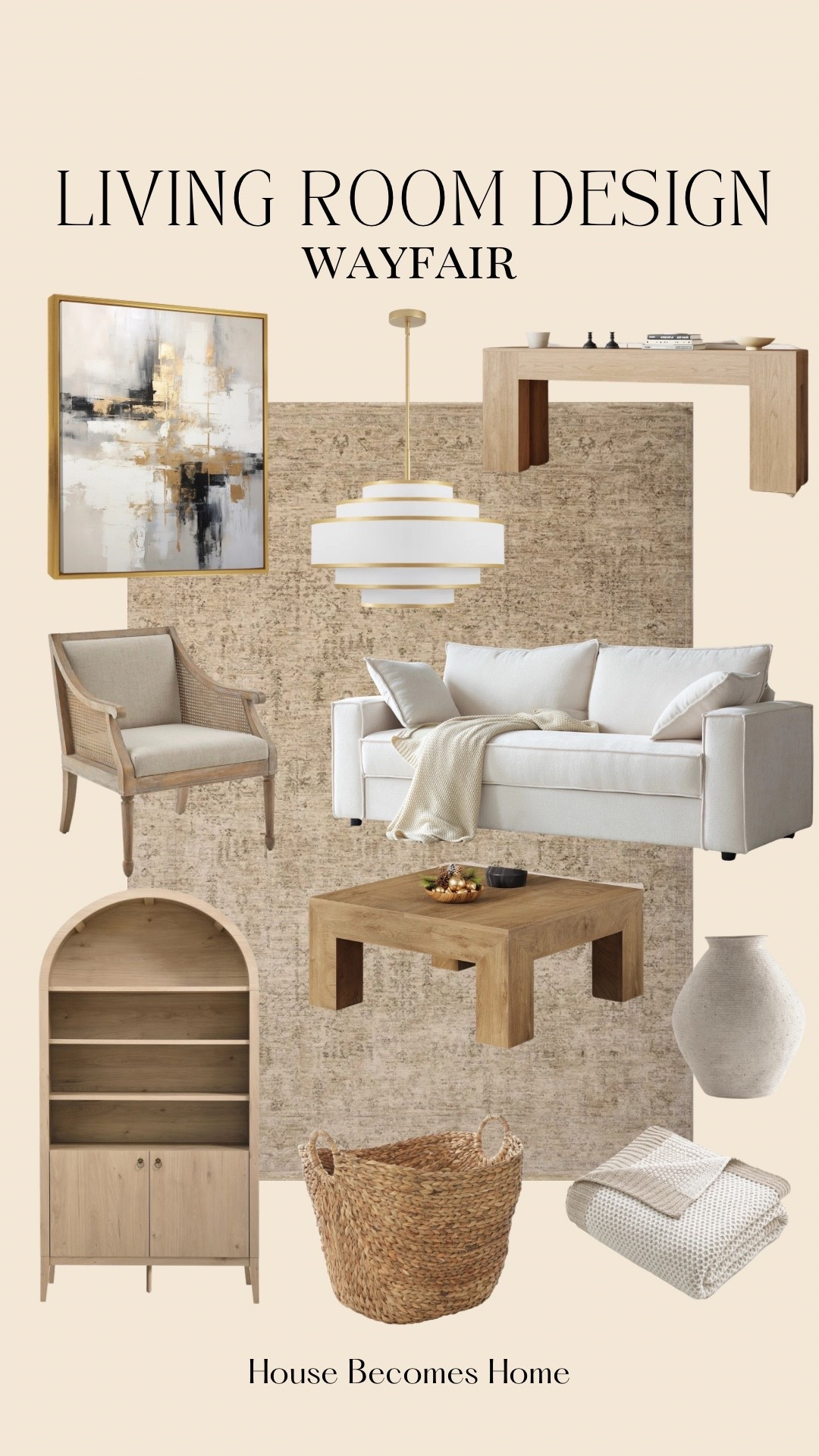 Living room design Wayfair 🙌🏻🙌🏻

#LTKHome #LTKdayinmylife #LTKSeasonal