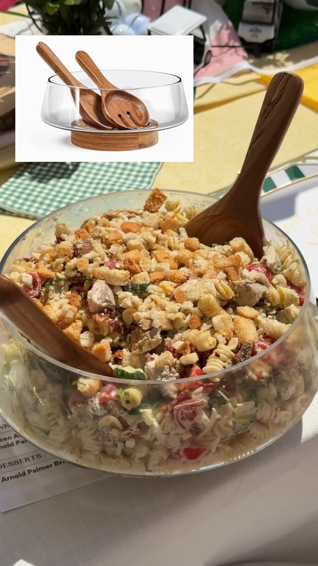 I love this serving bowl and use it all the time when especially when hosting!!

#amazon #hosting #serveware #weddingregistry #housewarminggift #amazonhome #kitchenfinds #saladbowl #glassbowl

#LTKHome #LTKfoodie #LTKSeasonal