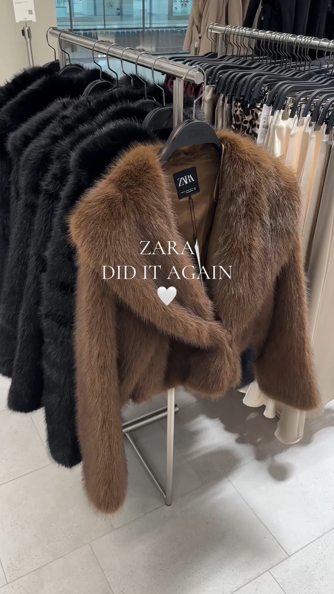 New in Zara fur coats 🧥 

#LTKU #LTKHoliday #LTKootd