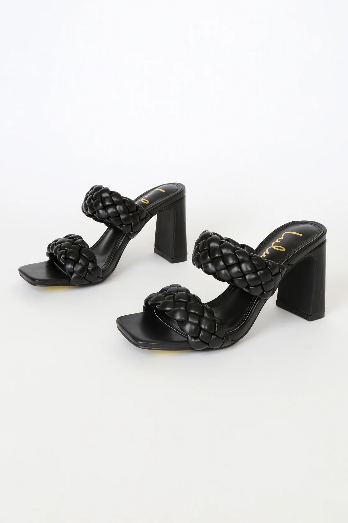 Louella Black High Heel Sandals | Lulus (US)