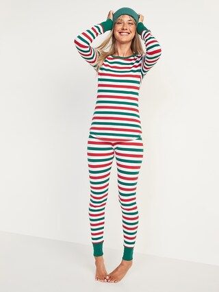 Matching Printed Thermal Pajama Set for Women | Old Navy (US)