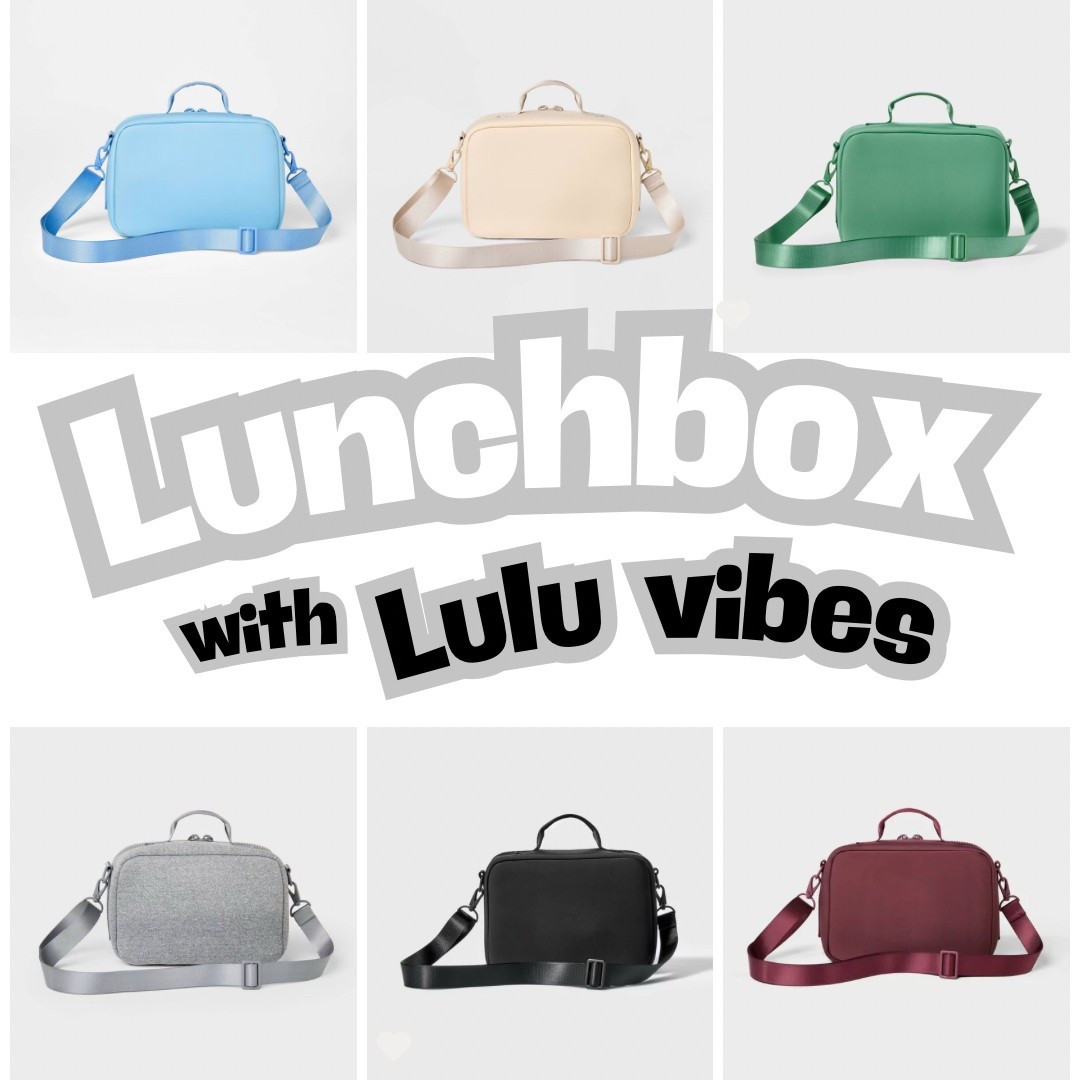Need a lunchbox for your teen, tween or teacher?!  I got you!  This $15 beauty has serious lululemon vibes and functionality to boot!  Carry that lunch in style! 

#LTKFamily #LTKStyleTip #LTKItBag
