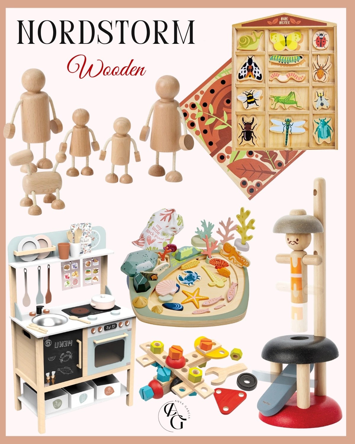 Nordstrom ~ Wooden