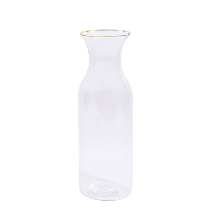 Clear Pitcher/ Carafe with Gold Rim - Spritz™ | Target