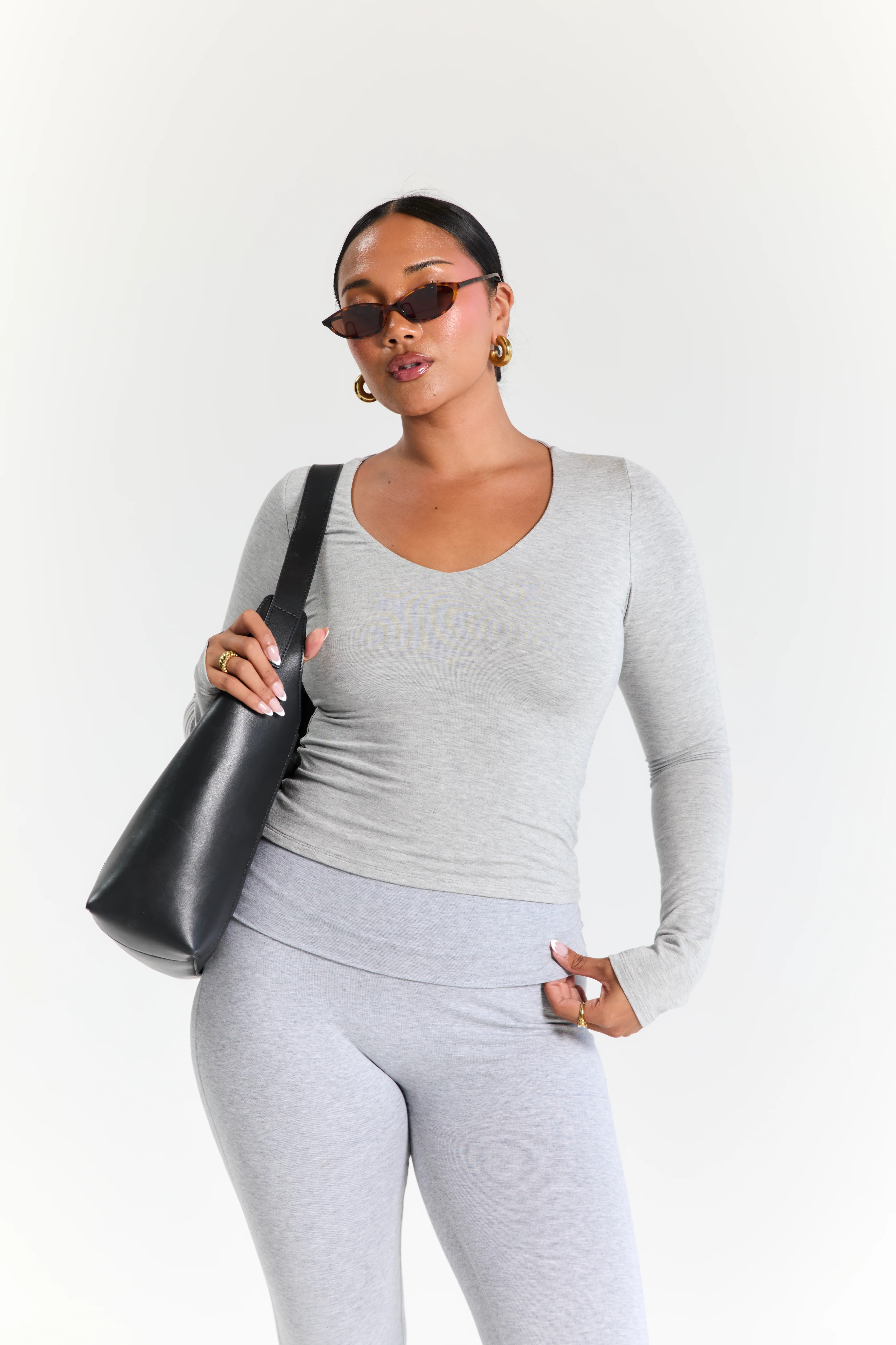 Grey Long Sleeve | All for Mimi