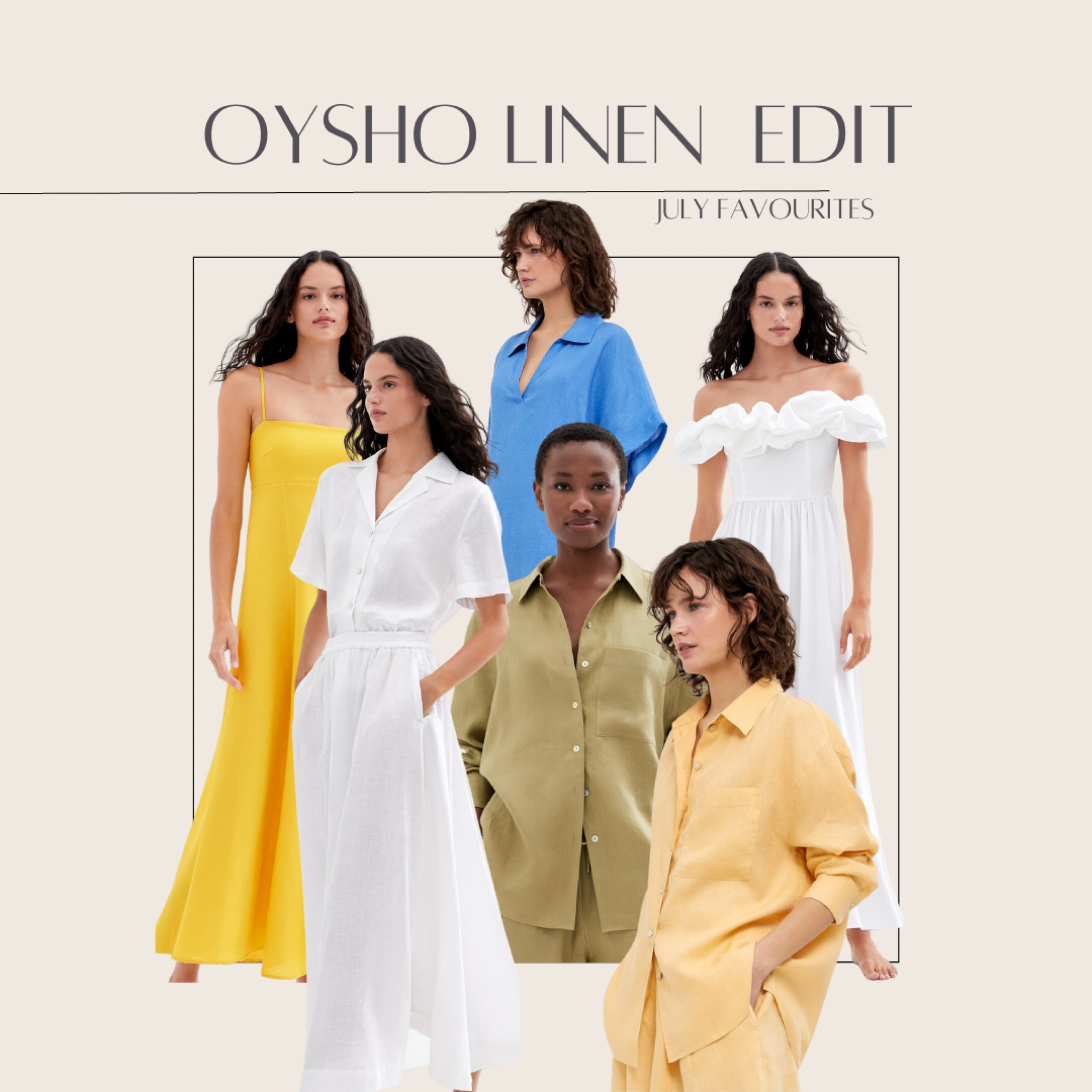Where to get the perfect elevated linen pieces? Oysho!
They have stunning linen dresses, A-Line skirts and linen shirts #ltkholiday #ltksummer #linenshirt #linenskirt #linendress #minimalstyle #holidaystyle 

#LTKSeasonal #LTKstyletip #LTKFind