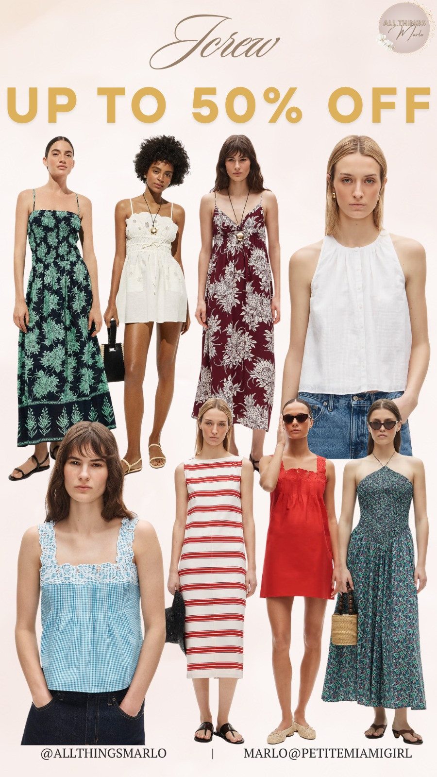 J.Crew up to 50% off 

 #LTKSaleAlert #LTKWorkwear #LTKTravel